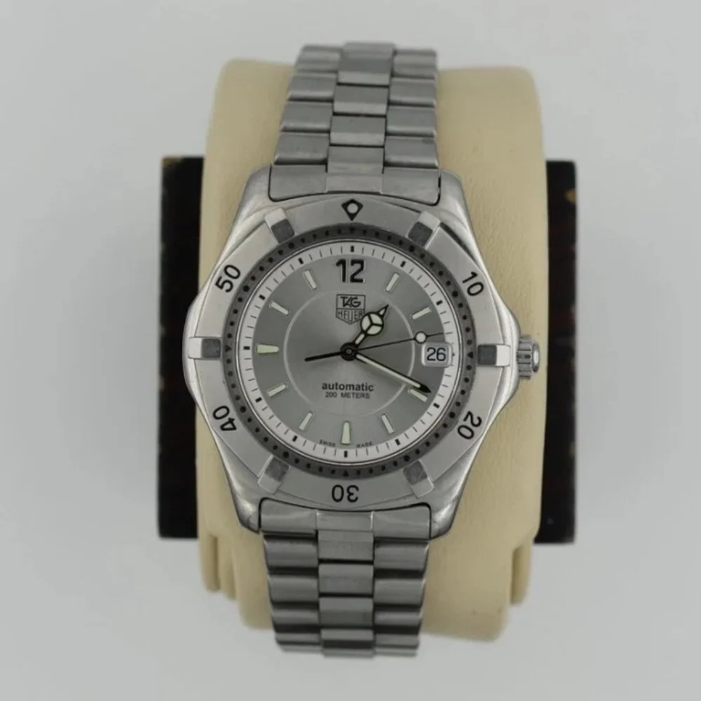 Tag Heuer WK2116.BA0311 Mens 2000 Series Automatic Watch Silver Stainless Steel